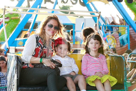 Paola Villarreal de Gracida, Romina Gracida y Paloma Gamez