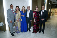 Antonio Cordero, Cecilia Guajardo de Cordero, Ana María Barrera de Kalife, Alfredo Kalife, Marcela Quintanilla de González y Roberto González