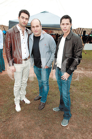 Adrián Preciado, Gerardo García y Francisco Muñoz