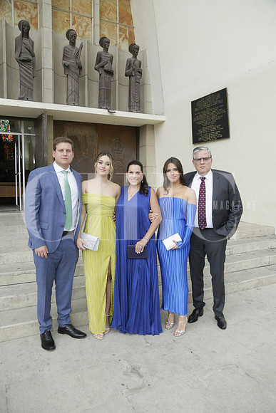 Juan Carlos Calderón, Olga Hernandez, Brenda de Calderón, Florencia Calderón y Juan Carlos Calderón (2)