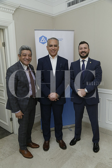 Normberto de la Rosa, Juan Isidoro Luna y José María Urrutia
