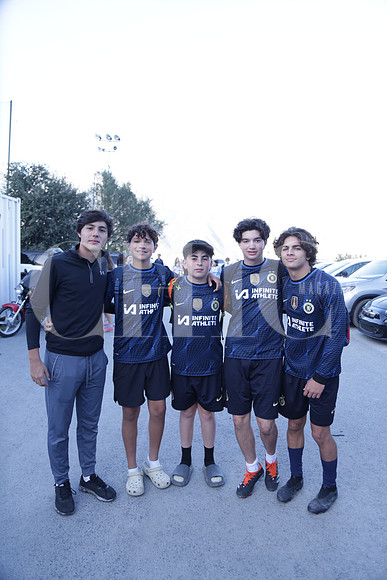 Santiago Báez, Juan Pablo Samudio, Manuel Saldaña, Gerardo Garza y Bernardo Farías1