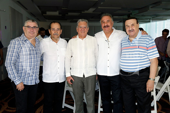Gerardo García, Sergio Marines,Jaime Rodríguez, Roberto Mijares y Guillermo Mijares