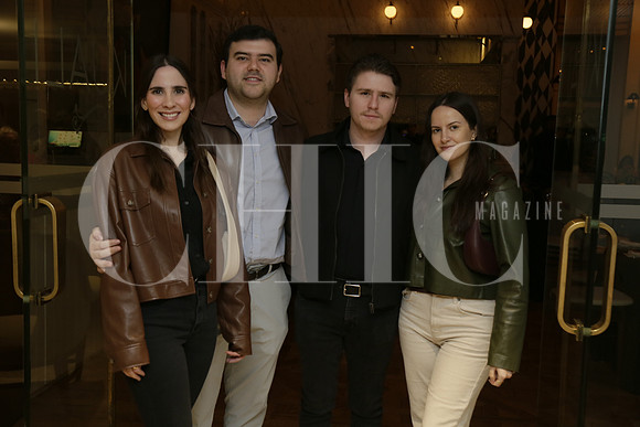 Natalia Vildosola, Alberto González, Roberto Marichalar y Catalina de la Garza