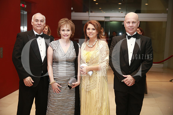Alfonso García, Veronica Valenzuela, Tere Chapa de Rivero y Guillermo Rivero