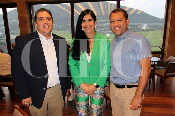 Alberto Santillan, Verónica Valle y José Vargas