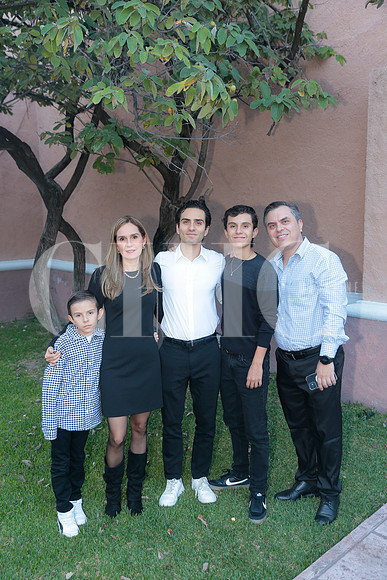 Matias Canedo, Maru Cavazos, Gerardo Canedo, Santiago Canedo y Javier Canedo 2