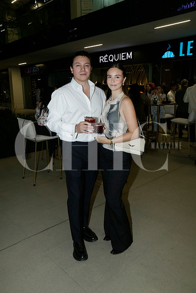 Mario Palacios y Paola Tarango.