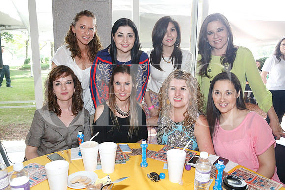Martha de Garza, Sandra Ibarra de González, Karla González de Martínez, Paty de Martínez, Ofelia de Tijerina, Maty Treviño, Caty Perales y Martha de Perales