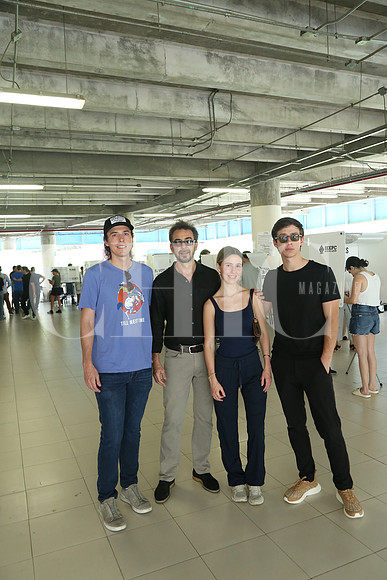 Eudelio Garza, Eudelio Garza Mercado, Milena Garza y David Garza 1