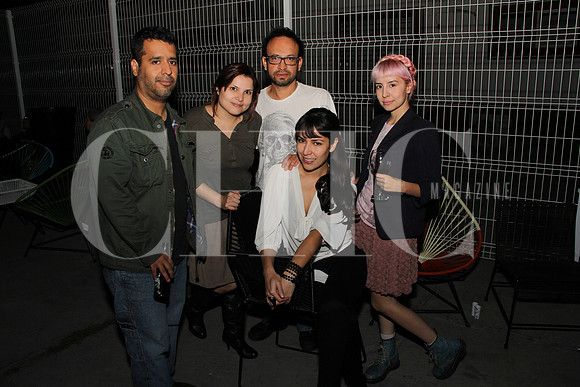 Tomás Hache, Maya Santos, Gerardo Otoniel, Mariana Zamarrón y Loreley