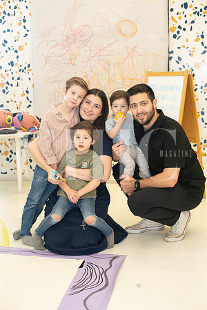Diego Barraza, Sofia Elizondo, Santiago Barraza, Pablo Barraza y Rodrigo Barraza 1