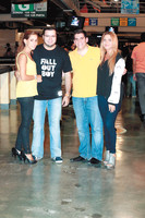 Doris Morales, Diego Collier, Héctor López y Marcela González