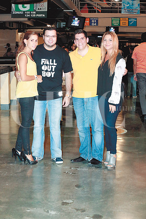 Doris Morales, Diego Collier, Héctor López y Marcela González