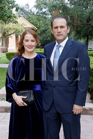 Vivi´n Villarreal de Garza y Miguel Garza