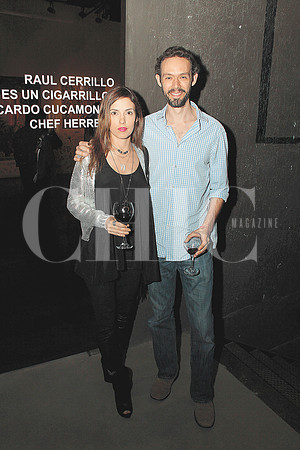 Verónica Matthai de Canales y Cecil Matthai