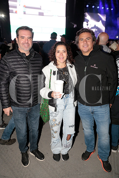 Jorge Velarde, Gina Saenz y Carlos Romero 2