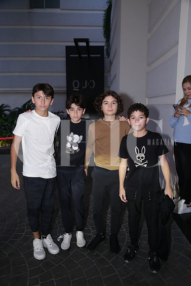 Mateo Veiga, Gabriel Sada, Gabriel Guerra y Andy García 0