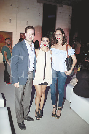 Franz Berchelmann, Anaclaudia García y Sofía Fernández