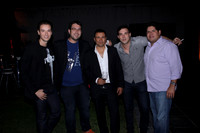 Leonardo Ramírez, Hardel Zazueta, Juan Pablo Benavides, Francisco Agraz y Jorge Franco