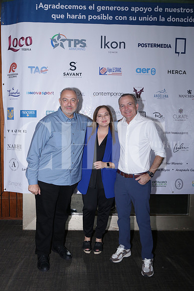 Nazario Assad, Karla Assad y Alberto Assad0