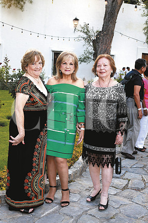 Maruca Kahn, Gloria Coleman Tyler y Clara García de Guadiana