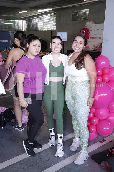 Gricelda González, Marcela Ayala y Alejandra Riera