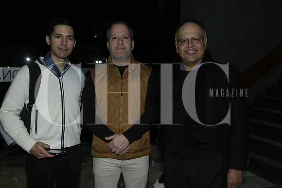 Pablo Galvez, Miguel Galvez y Gabriel Rangel