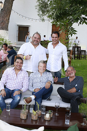 Victor Sosa, Jorge Coronado, Ricardo Garza, Rolando Lozano y Arturo Barbosa