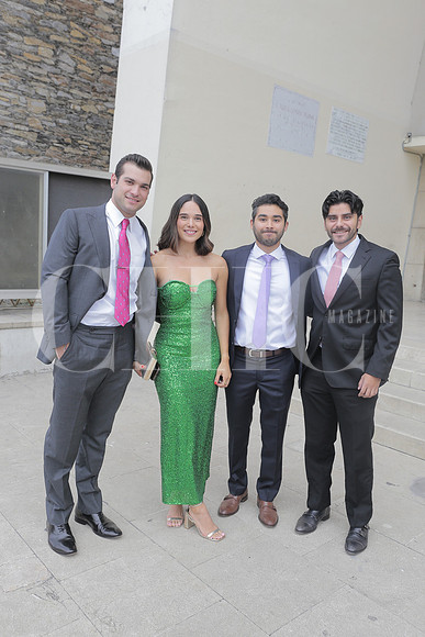 Adrian Meouchi, gaby Garza, Jose Luis Montemayor y Claudio Perez 2