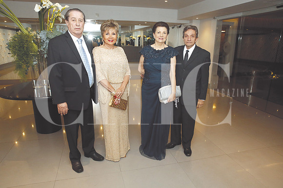 Tito Camargo, Piri de Camargo, Rosa María de Marcos y Guillermo Marcos