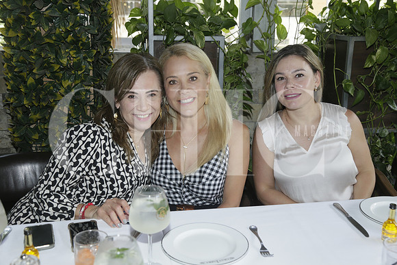 Leonor García Luna, Teté García Luna y Graciela Aliud