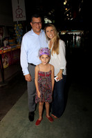 Óscar Salcedo, Sofía Salcedo y Emilia de Salcedo