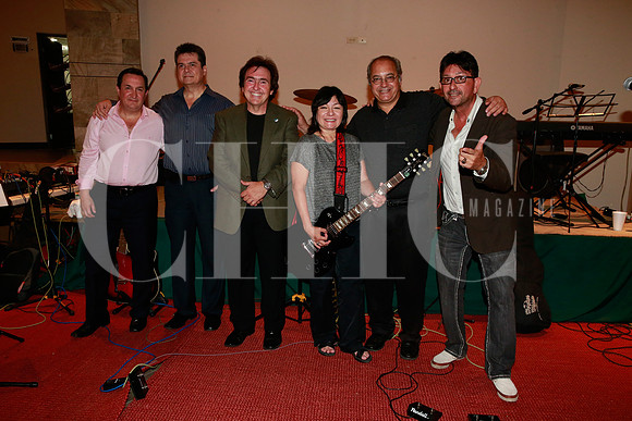 Ricardo Cisneros, Ricardo Cruz, Jaime Elizondo, Milet Menchaca, Gerardo Morales y  Hernán González