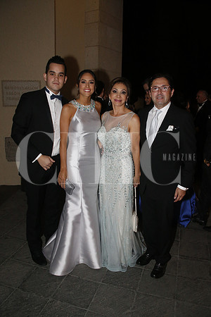 Alejo Cantú, Mariela Martínez, María Elena de Martínez y Guillermo Martínez