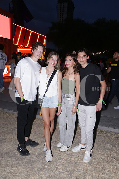 Mauricio Pérez, Gretta Peña, Bárbara Elizondo y Alejandro Peña