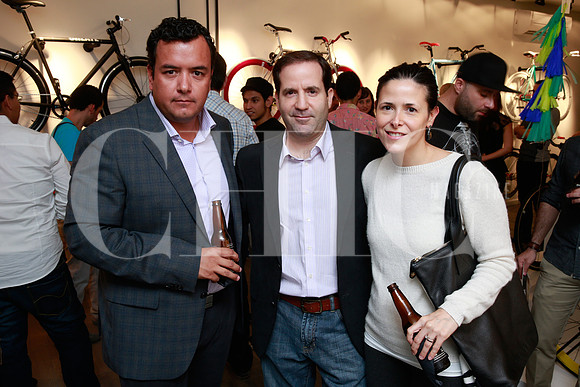 Jesús Garza, Gerardo Guerra y Lorena Saldaña