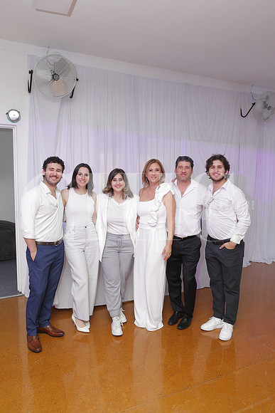 Andres Elosua Letayf, Ana Lorena Cebrian, Alanni Elosua, Monique Letayf, Andres Elosua y Marcelo Elosua 2