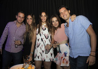 Carlos Celis, Lorena Madahuar, Ines Berron, Regina Aceves y Pablo Icaza
