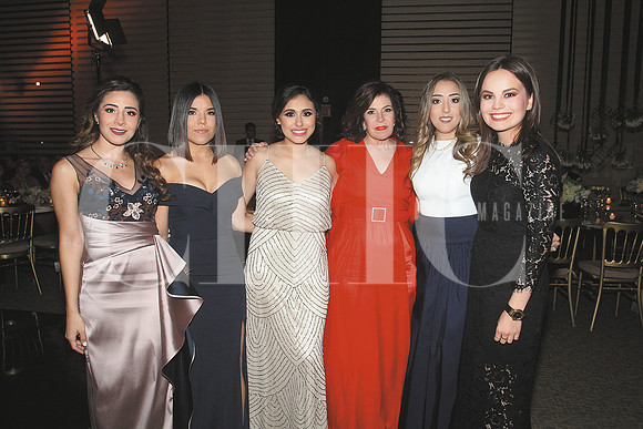 Estefani Muñiz, Andrea Espinosa, Galia Garcia, Margarita de Leon, Renata Ramirez y Oralia Cantu