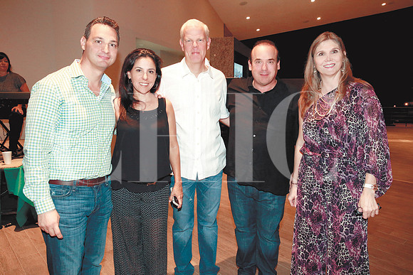 Miguel Cantú Ana de Cantú, Ricardo Husseman, Gerardo Gutiérrez y Mayra García