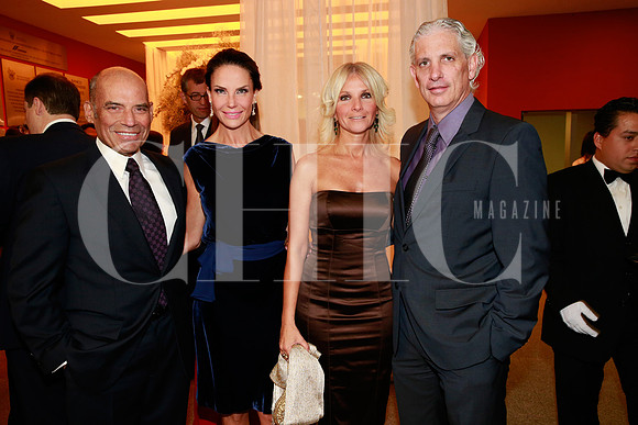 Alberto Villarreal, Patricia Rangel, Claudia González de Familiar y Armando Familiar