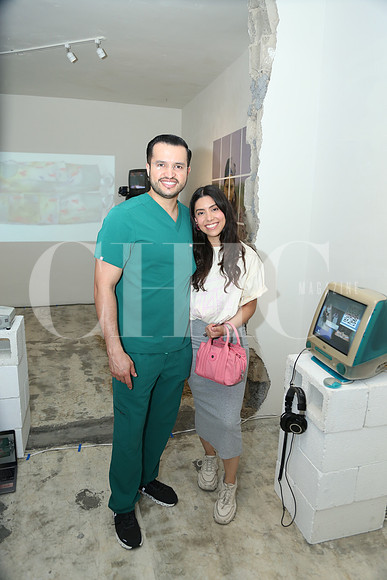 Juan Manuel Bustamante e Ingrid Frutos