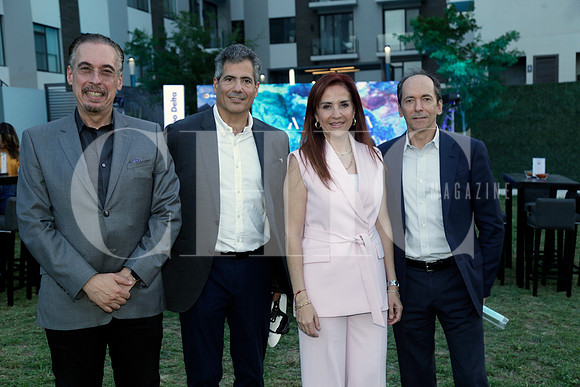 Daniel Villarreal, Rodrigo de la Peña,Erika Flores y Federico Garza