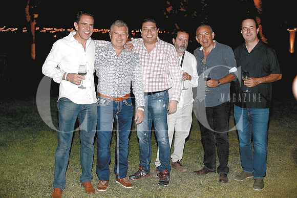 Jorge Coronado, Rolando Lozano, Ricardo Garza, Mauricio Rocha, Arturo Barbosa y Alberto Fernández