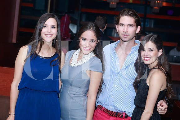 Karla Reyes, Cristy Jolla, Hernán Junco y Caro Cárdenas