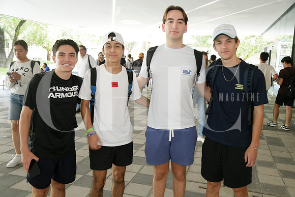 Iker Alonso Siller, Daniel López, Eugenio Escamilla y Marcelo López