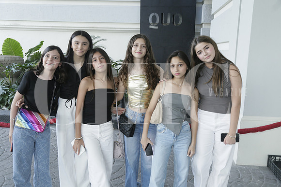Ana Pau Pedraza, María Fernánda Medina, Eugenia Vega, Ivanna Galván, Jimena Domínguez y Rebeca Rodríguez