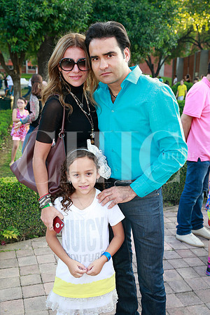 Elsa de Treviño, Alejandro Treviño y Balbina Treviño