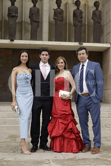 Aranza Coindreau, Patricio Coindreau, Mima Welsh de Coindreau y Patricio Coindreau